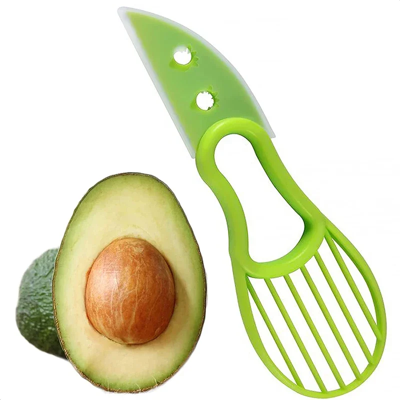 Kitchen Gadgets Hacks - 3 in 1 Avocado Slicer Shea