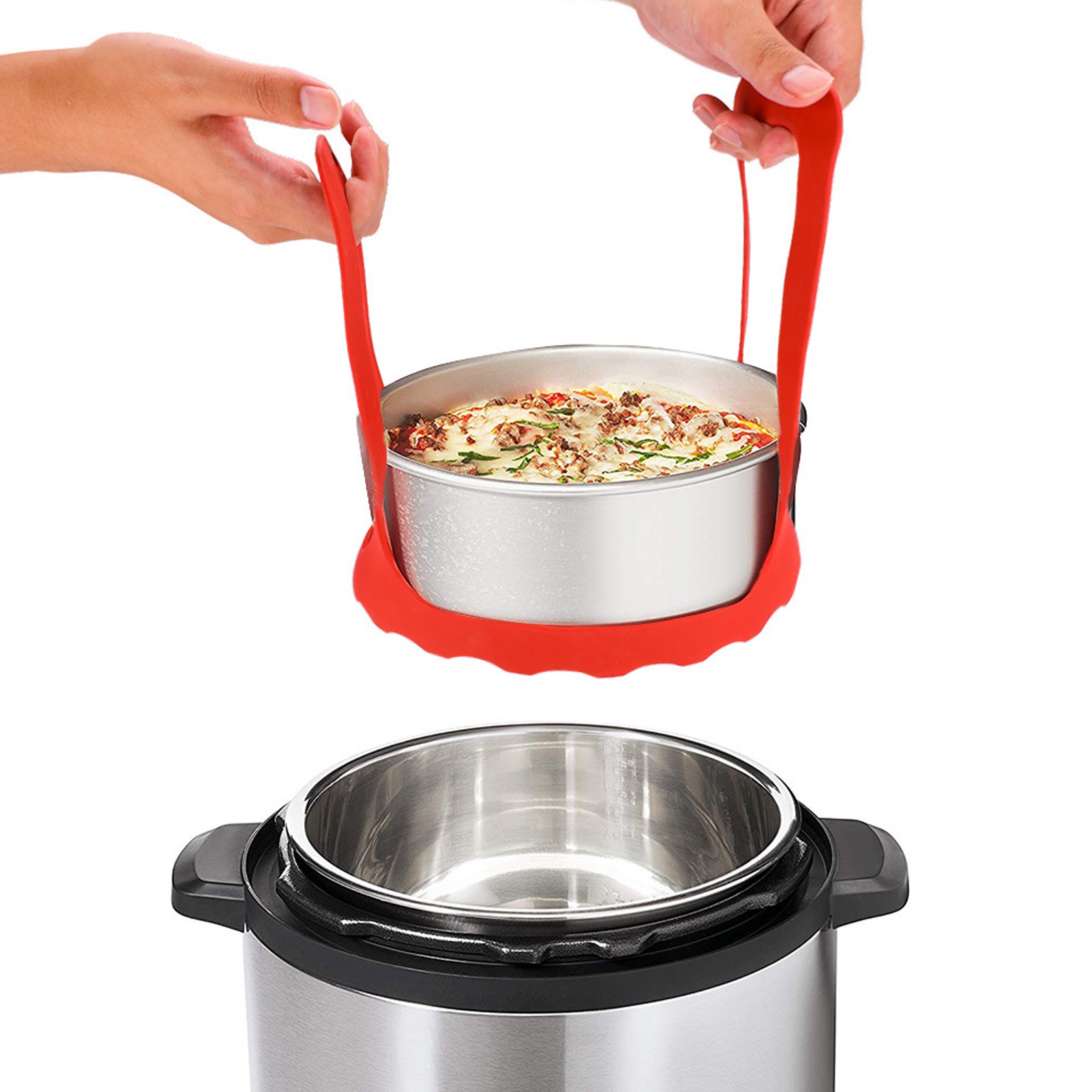 ชุดอุปกรณ์ครัวซิลิโคน 4 ชิ้น ถ - Silicone Steamer Basket บทวิจารณ์และราคา