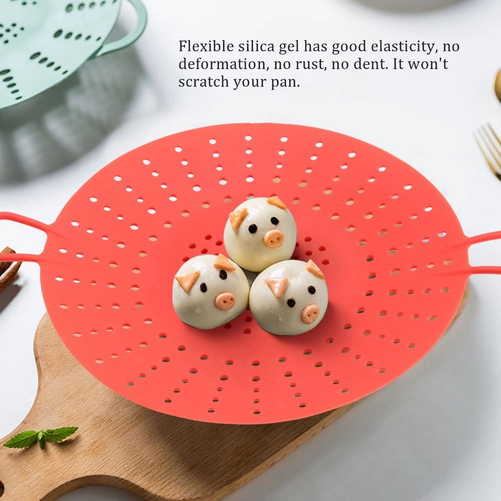 ตะกร้านึ่งซิลิโคนแบบใช้ซ้ำได้  - Silicone Steamer Basket บทวิจารณ์และราคา