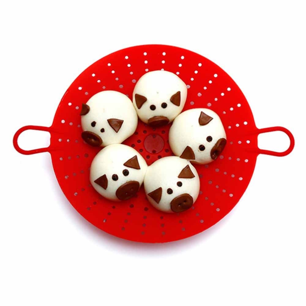 ตะกร้านึ่งซิลิโคนแบบใช้ซ้ำได้  - Silicone Steamer Basket บทวิจารณ์และราคา