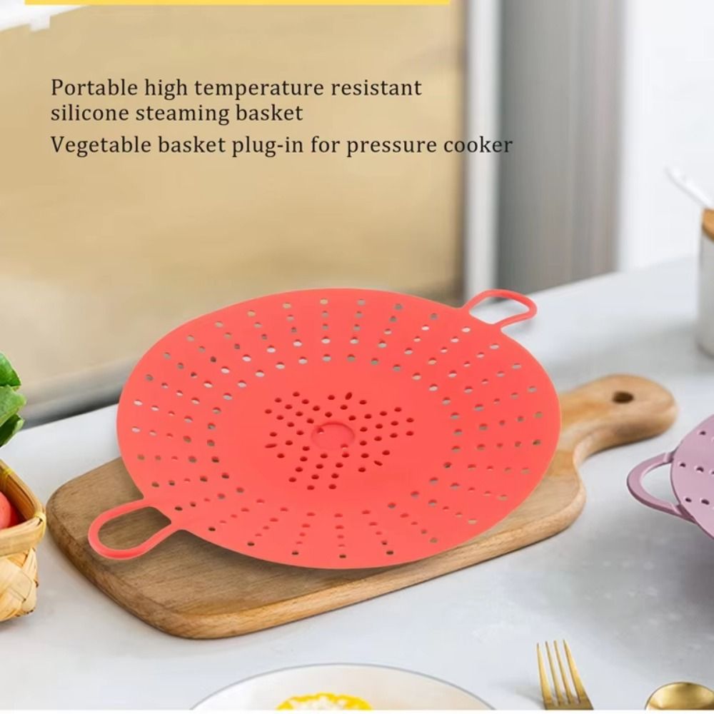 ตะกร้านึ่งซิลิโคนแบบใช้ซ้ำได้  - Silicone Steamer Basket บทวิจารณ์และราคา