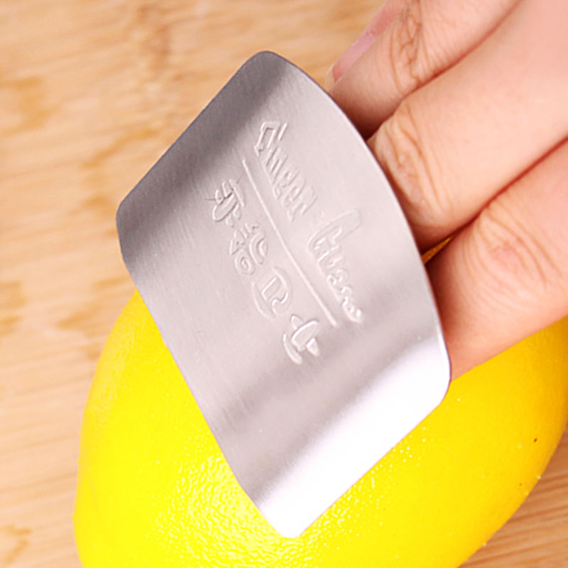 Finger Guard สแตนเลสตัดผักมือค - Kitchen Hand Gadgets บทวิจารณ์และราคา