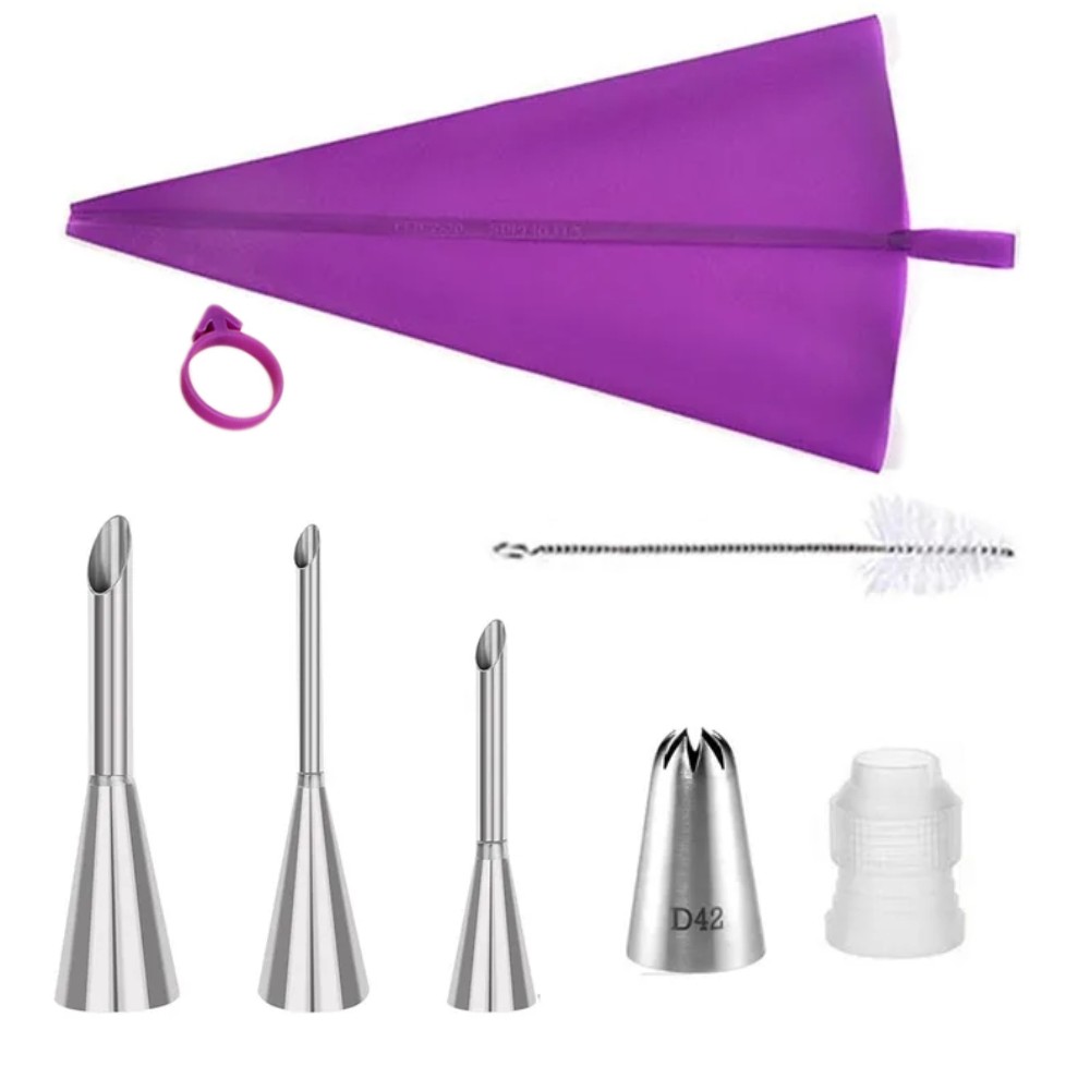 ชุดหัวบีบเค้กสแตนเลสพร้อมถุงบี - Kitchen Gadgets Deals บทวิจารณ์และราคา