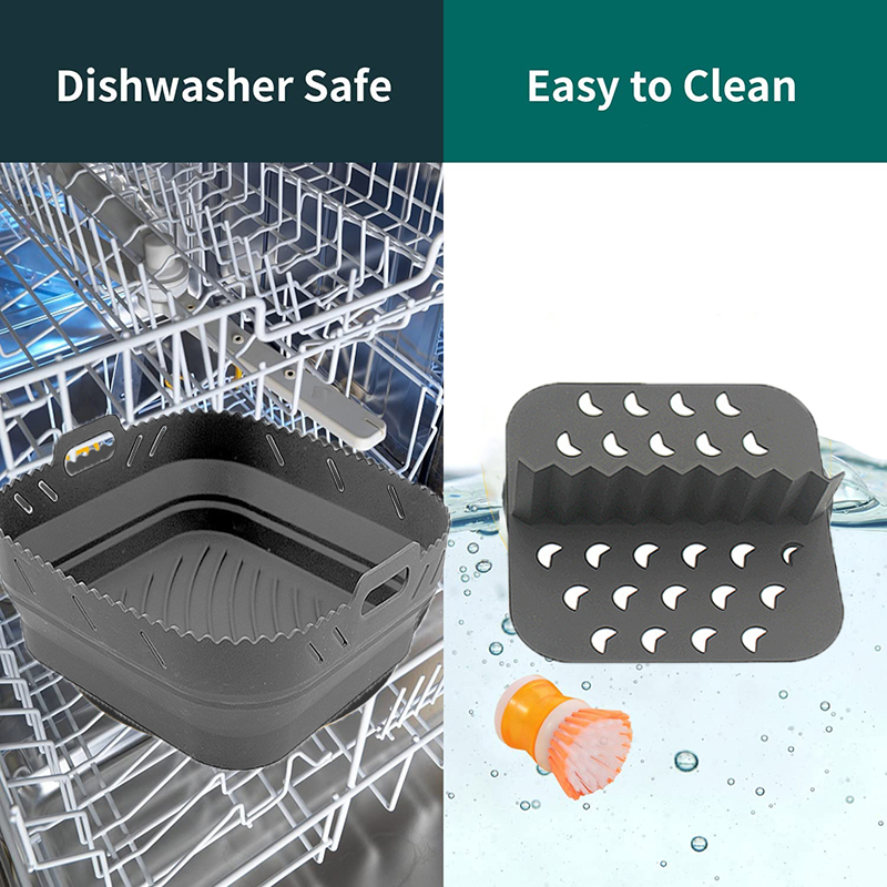 ตะกร้าซิลิโคนทรงสี่เหลี่ยมหม้อ - Silicone Steamer Basket บทวิจารณ์และราคา