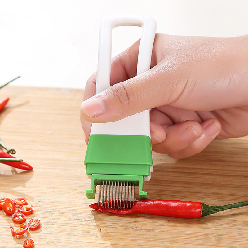 มีดหั่นต้นหอม, เครื่องหั่นต้นห - Kitchen Gadgets Green บทวิจารณ์และราคา