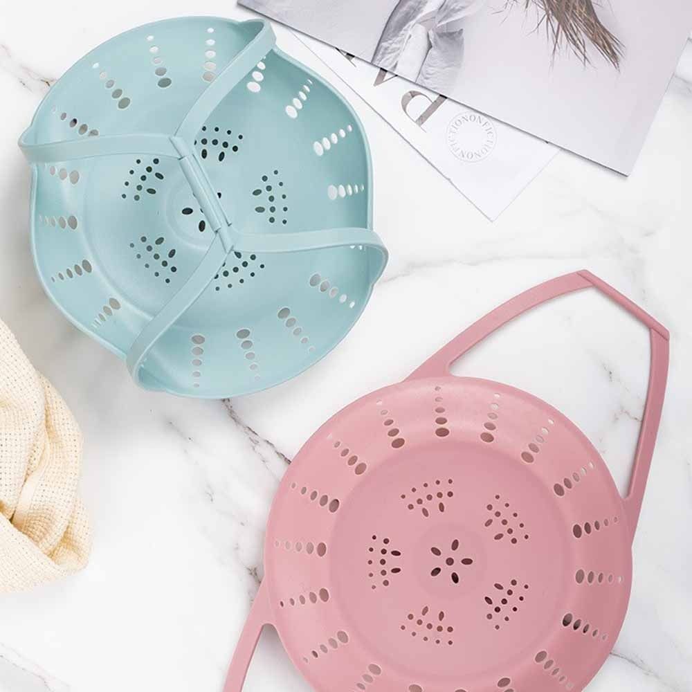 ตะกร้าซิลิโคนสำหรับนึ่งอาหารแบ - Silicone Steamer Basket บทวิจารณ์และราคา