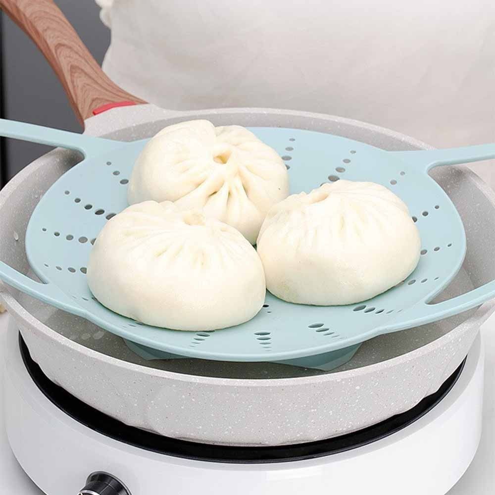 ตะกร้าซิลิโคนสำหรับนึ่งอาหารแบ - Silicone Steamer Basket บทวิจารณ์และราคา