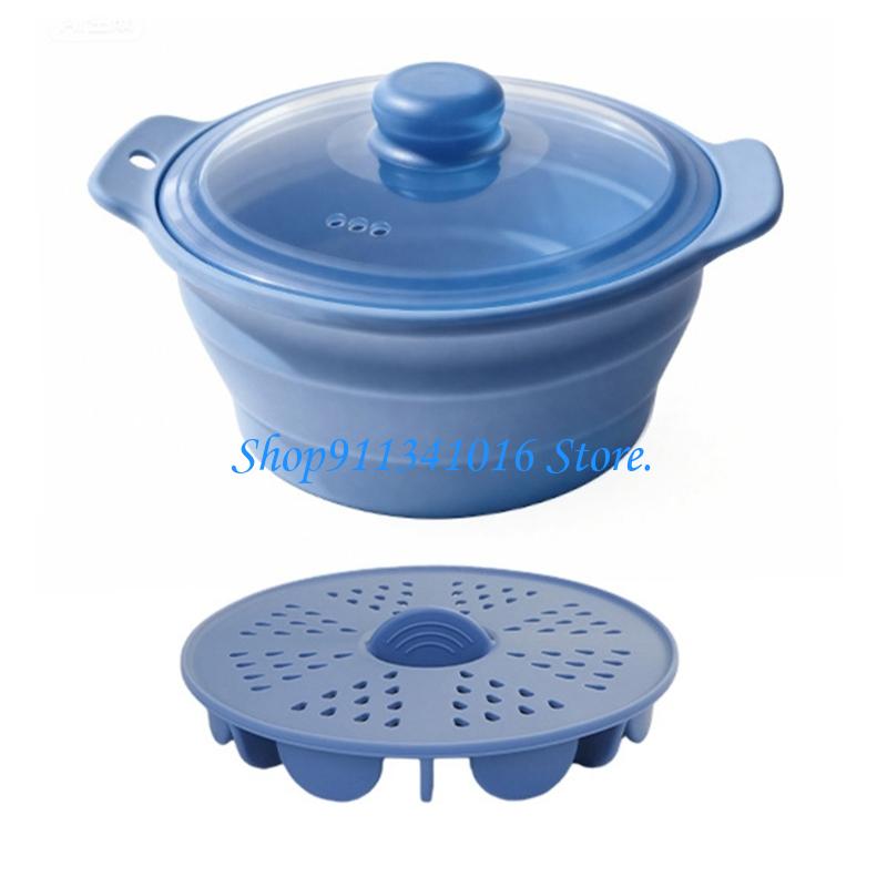 เครื่องนึ่งอาหารด้วยไมโครเวฟพร - Silicone Steamer Basket บทวิจารณ์และราคา