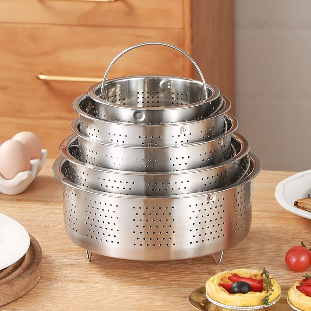 หม้อหุงข้าวความดันสูงทำจากสแตน - Silicone Steamer Basket บทวิจารณ์และราคา
