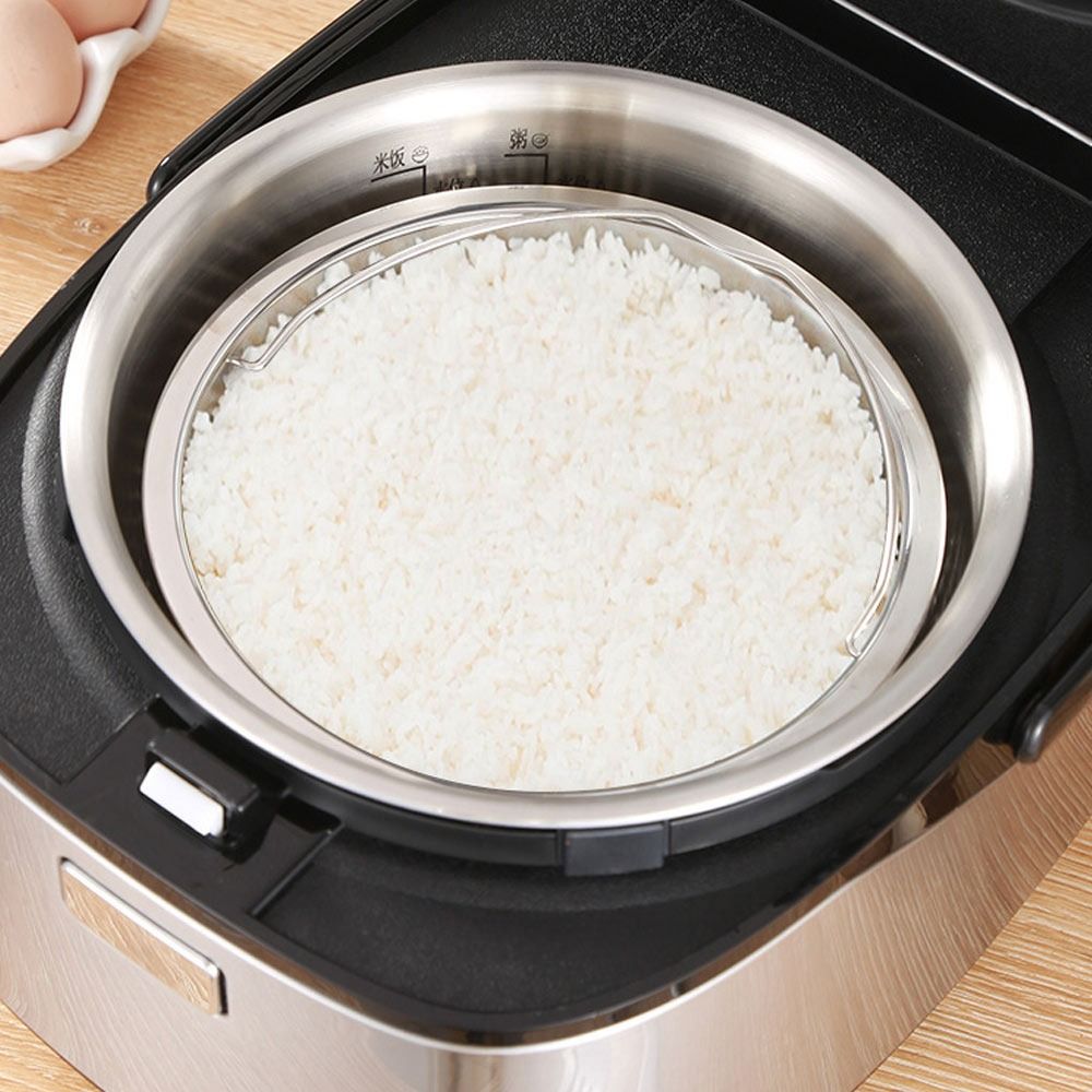 หม้อหุงข้าวความดันสูงทำจากสแตน - Silicone Steamer Basket บทวิจารณ์และราคา