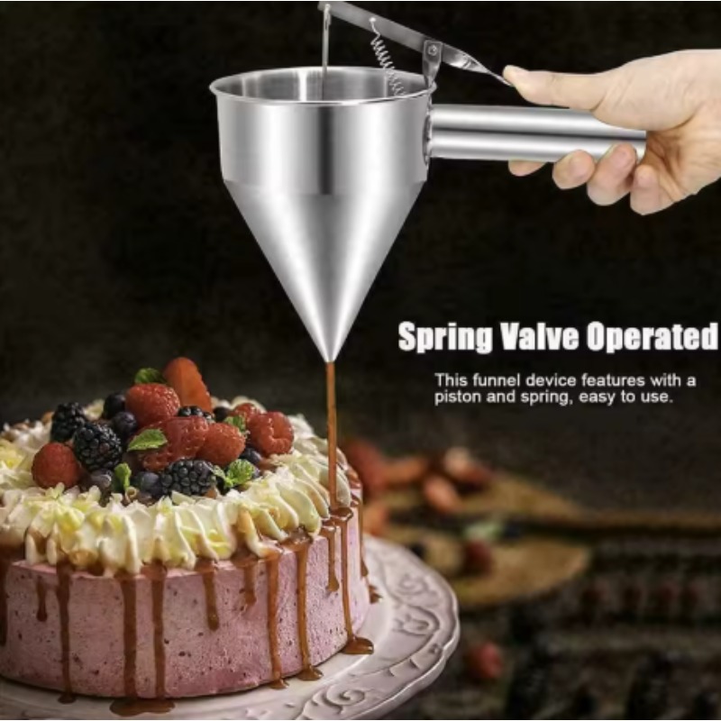 กรวยจ่ายของเหลวสแตนเลสขนาด 600 - Kitchen Gadgets Deals บทวิจารณ์และราคา