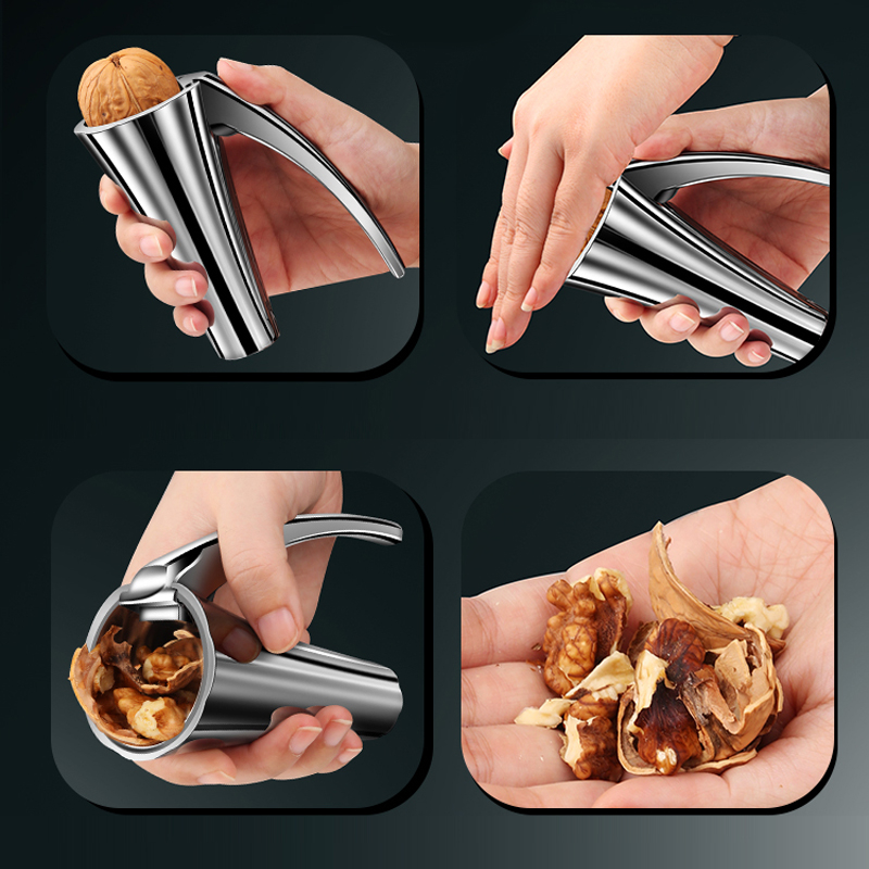 ที่บีบถั่วเปลือกแข็ง ทำจากโลหะ - Kitchen Gadgets Hacks บทวิจารณ์และราคา