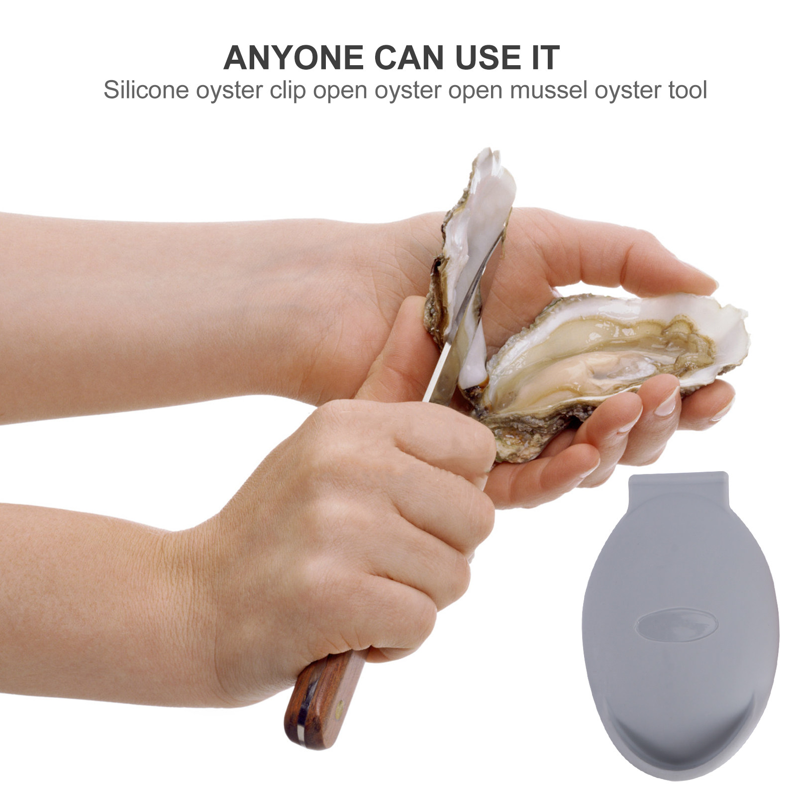 ที่เปิดหอยนางรม 2 ชิ้น อุปกรณ์ - Kitchen Hand Gadgets บทวิจารณ์และราคา