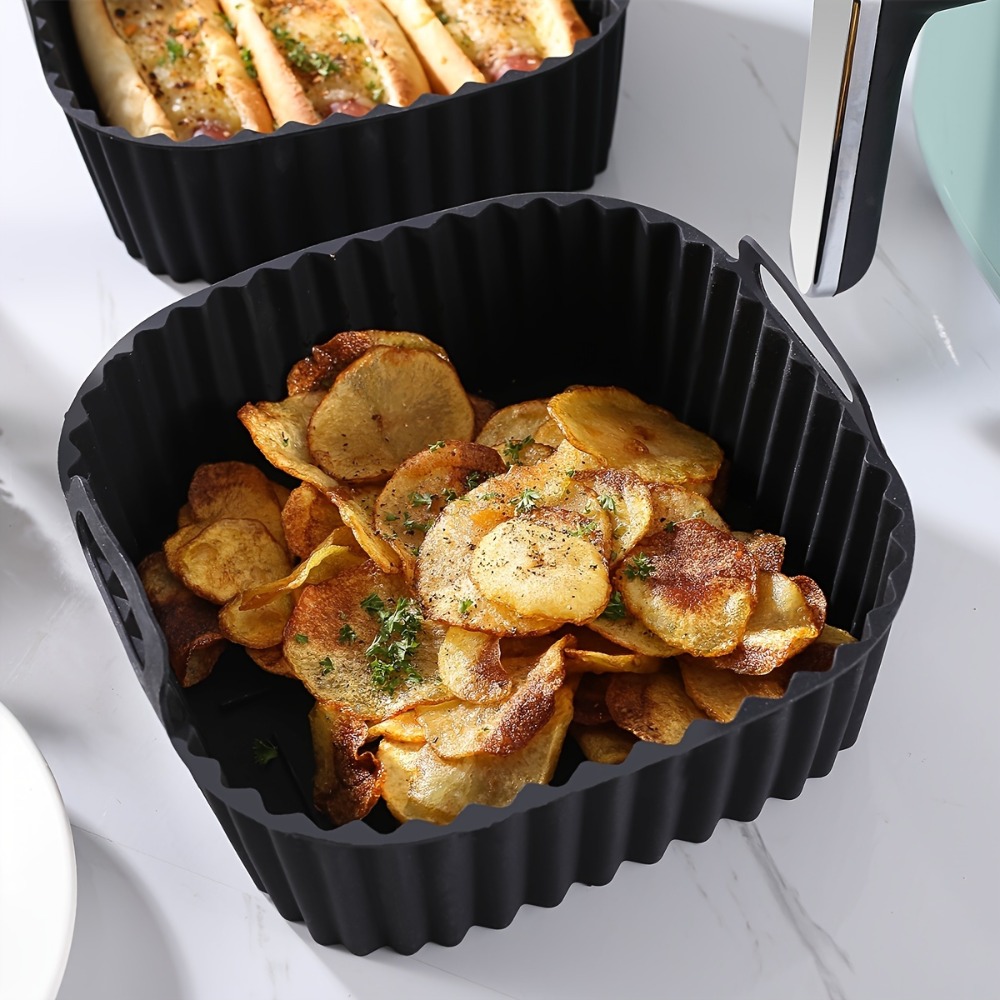 แผ่นรองซิลิโคนสำหรับหม้อทอดไร้ - Silicone Steamer Basket บทวิจารณ์และราคา