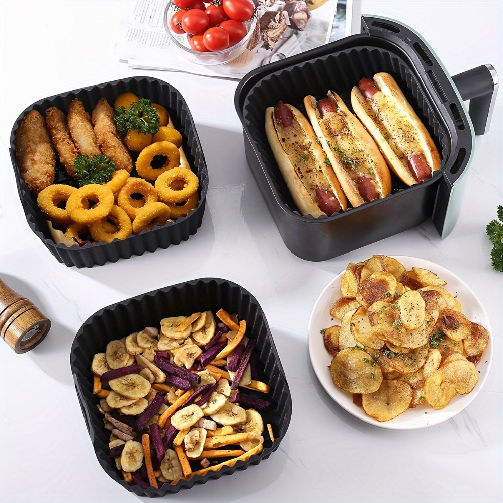 แผ่นรองซิลิโคนสำหรับหม้อทอดไร้ - Silicone Steamer Basket บทวิจารณ์และราคา
