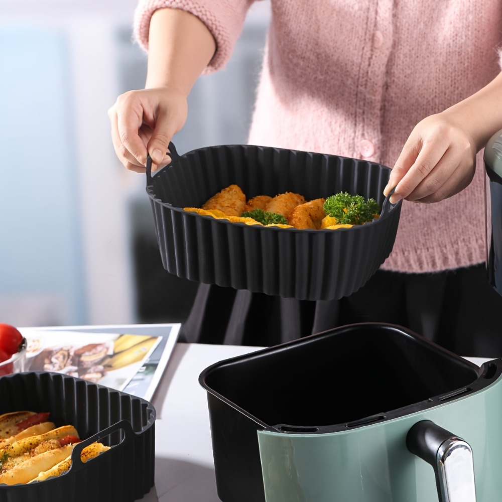 แผ่นรองซิลิโคนสำหรับหม้อทอดไร้ - Silicone Steamer Basket บทวิจารณ์และราคา