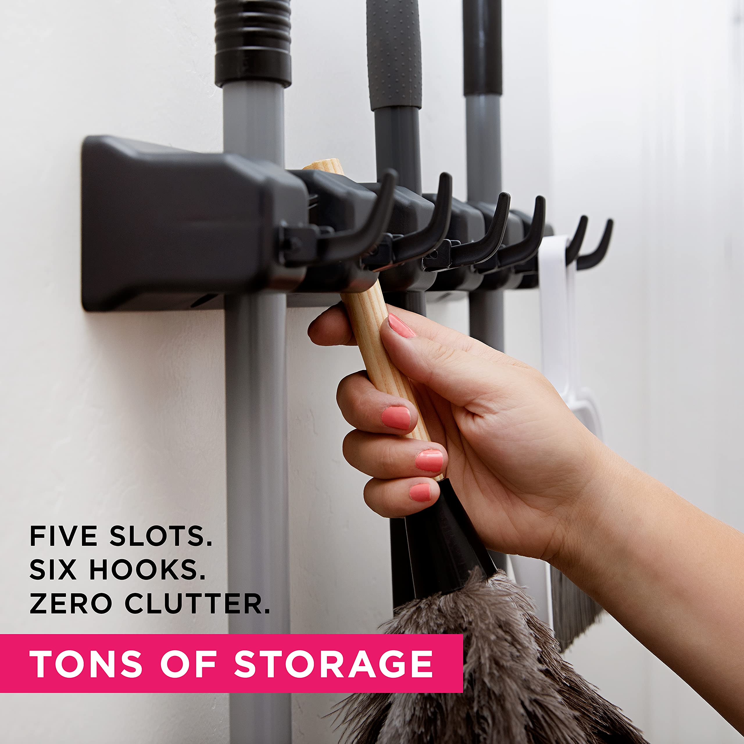 ที่แขวนไม้ถูพื้นแบบติดผนัง3/4/ - Kitchen Gadgets Hacks บทวิจารณ์และราคา