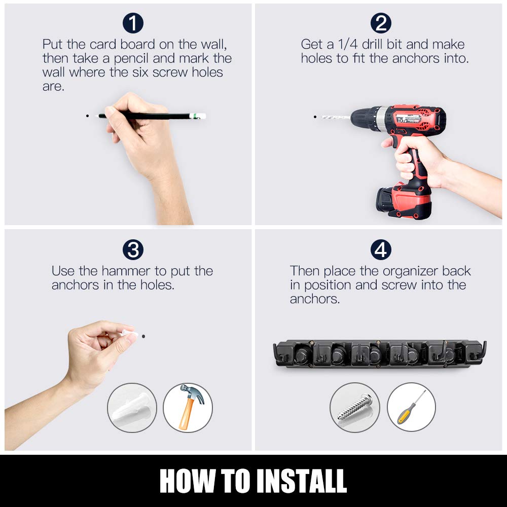 ที่แขวนไม้ถูพื้นแบบติดผนัง3/4/ - Kitchen Gadgets Hacks บทวิจารณ์และราคา