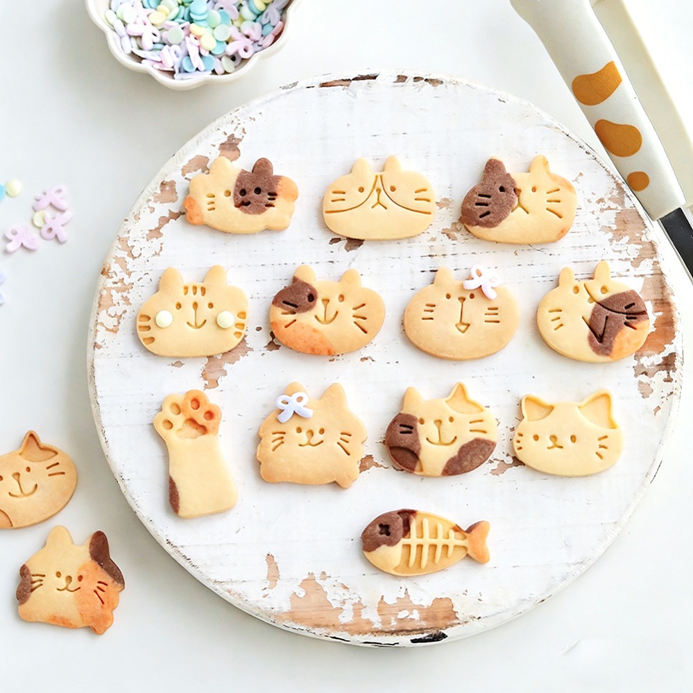 แม่พิมพ์คุกกี้รูปแมวน่ารัก DIY - Kitchen Gadgets Deals บทวิจารณ์และราคา