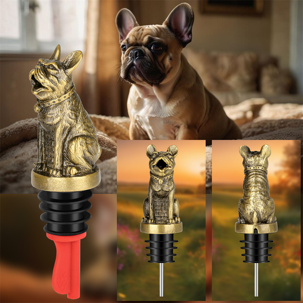 น่ารัก French Bulldog ไวน์ Pou - Kitchen Gadgets Deals บทวิจารณ์และราคา