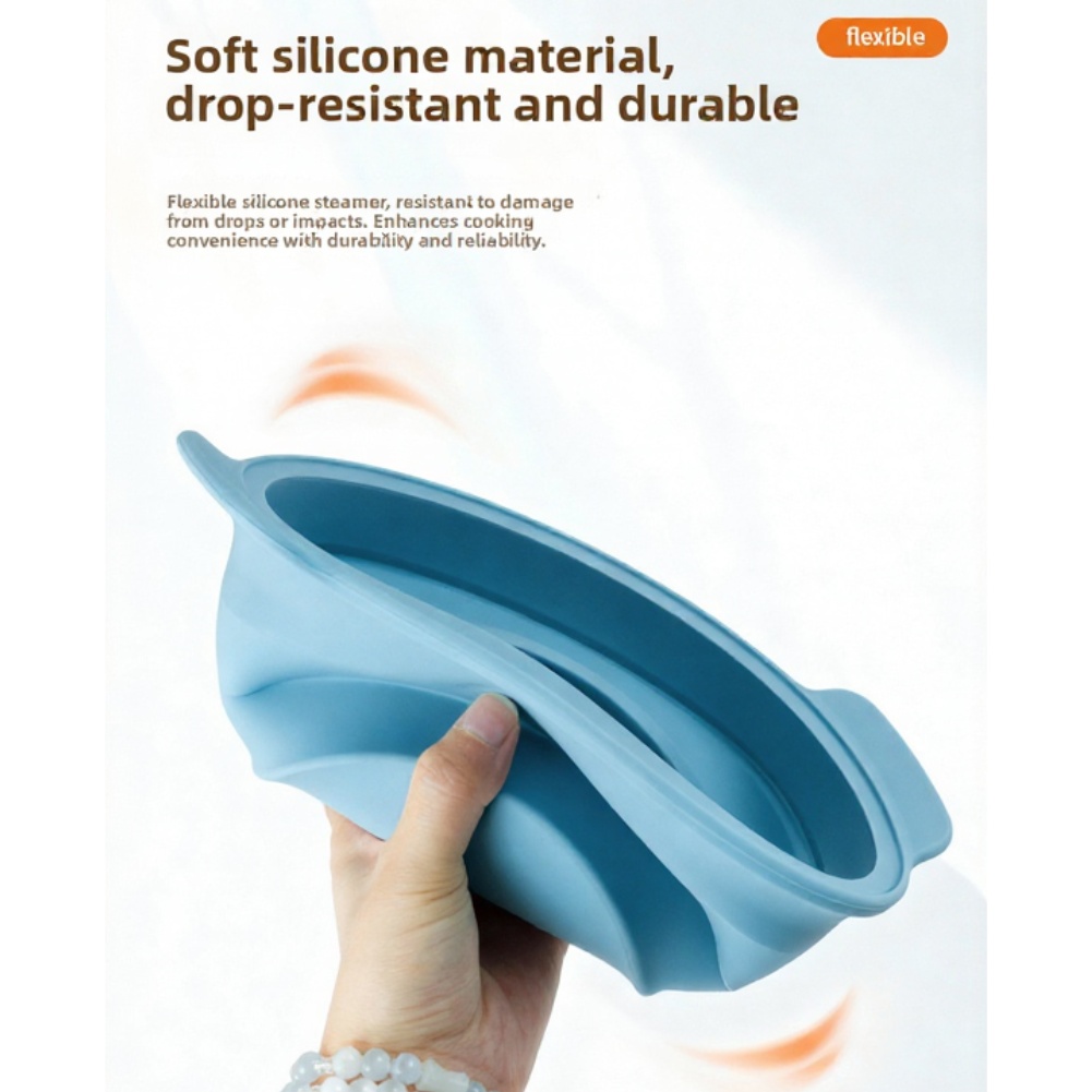 ตะกร้านึ่งซิลิโคนสำหรับไมโครเว - Silicone Steamer Basket บทวิจารณ์และราคา