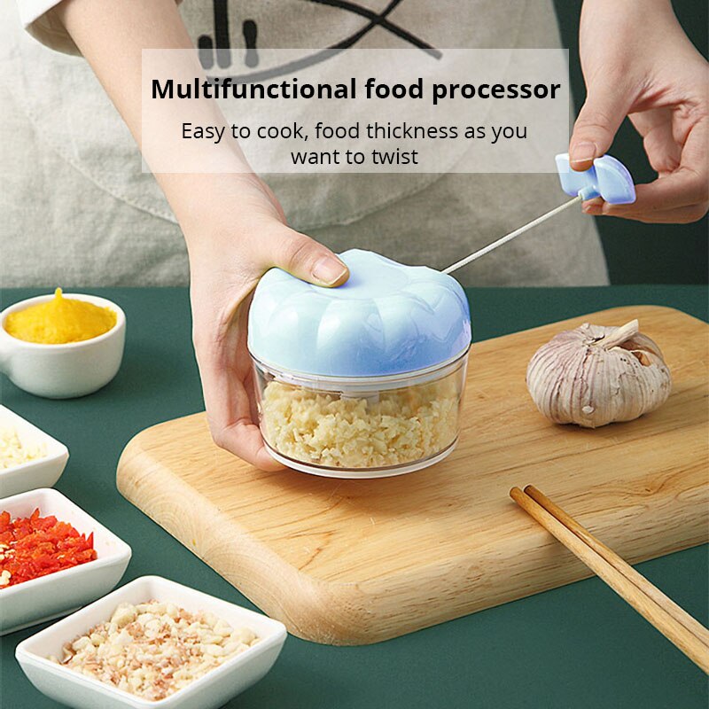 เครื่องบดกระเทียมแบบมือหมุน สี - Kitchen Hand Gadgets บทวิจารณ์และราคา