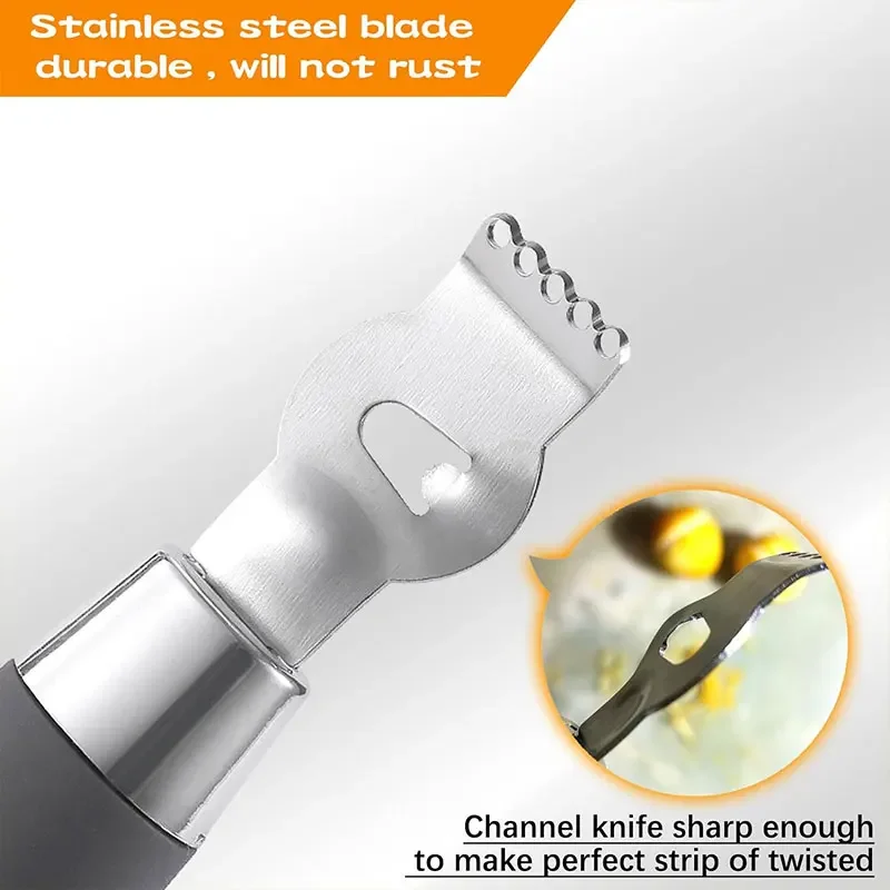 Lemon Citrus Zester เครื่องมือ - Kitchen Gadgets Hacks บทวิจารณ์และราคา