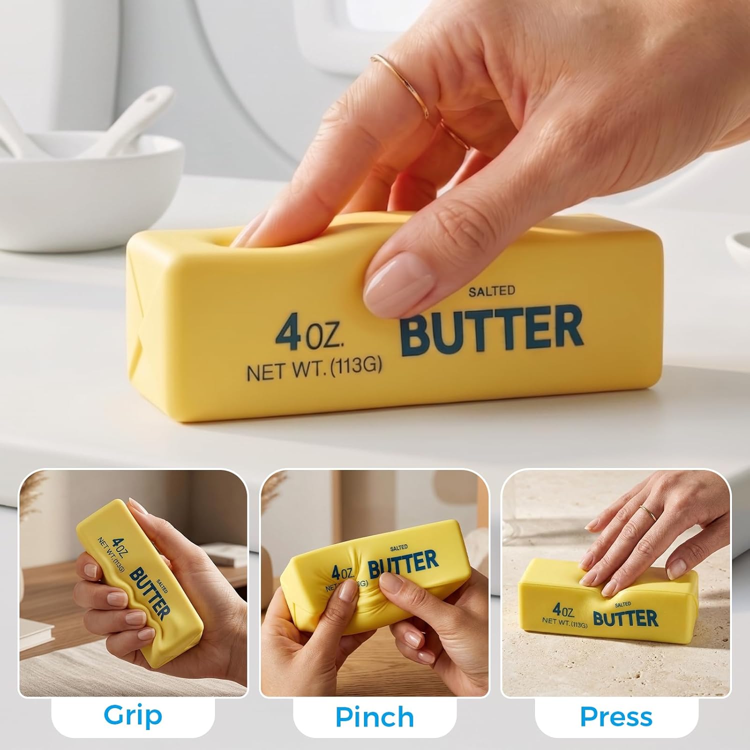 แท่งบัตเตอร์ซิลิโคนนุ่มแบบใหม่ - Kitchen Gadgets Deals บทวิจารณ์และราคา