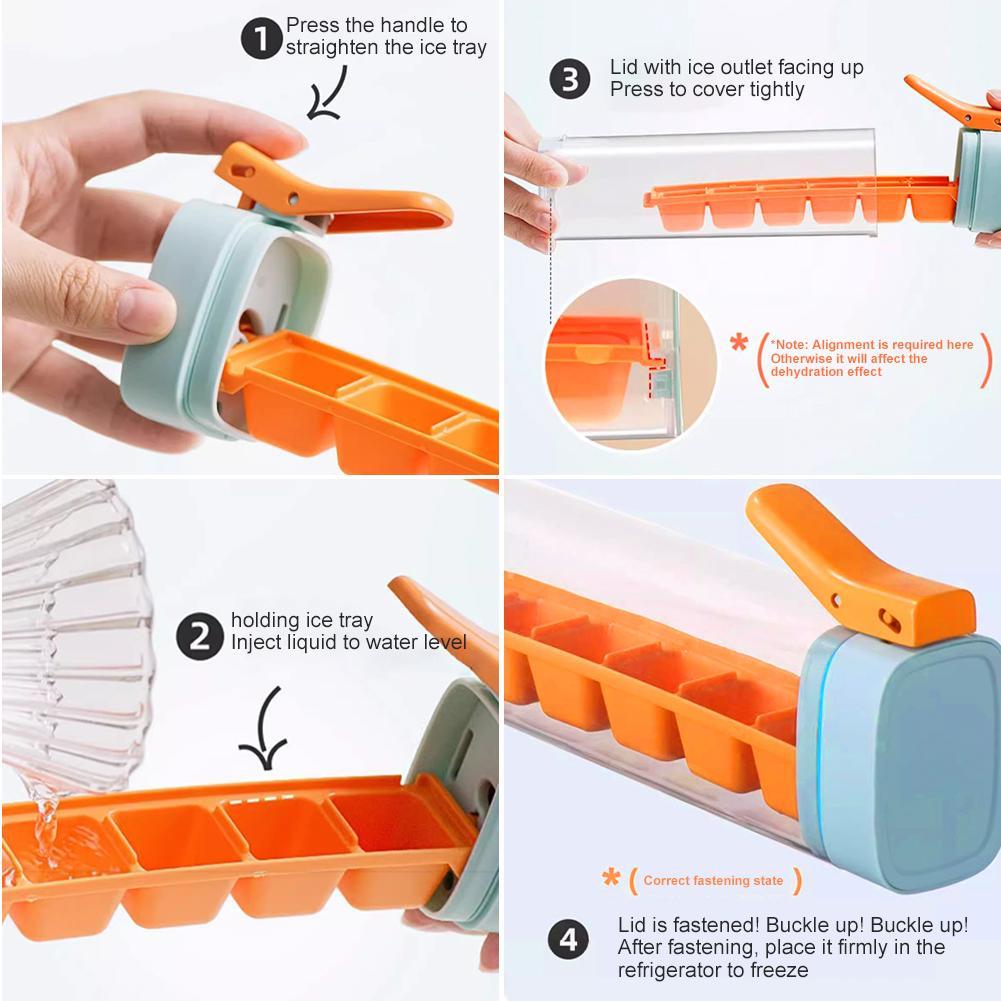 แม่พิมพ์ทำน้ำแข็งแบบกด ปลดเร็ว - Kitchen Hand Gadgets บทวิจารณ์และราคา