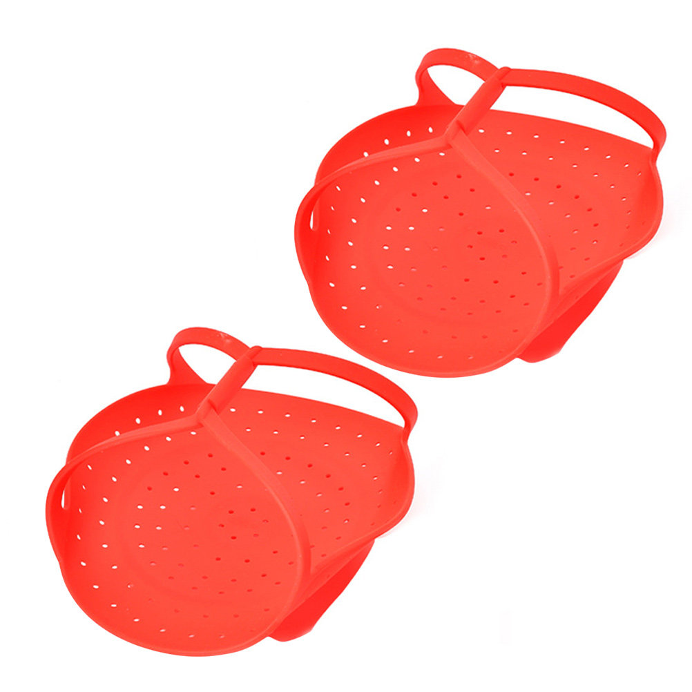 ตะแกรงนึ่งซิลิโคนแบบพับได้ 2 ช - Silicone Steamer Basket บทวิจารณ์และราคา