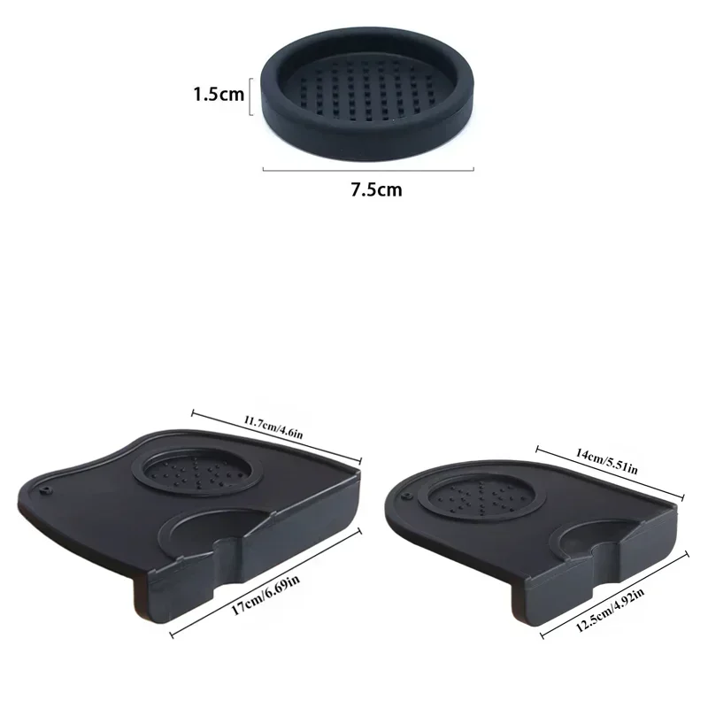 ผงกาแฟ Pad ซิลิโคนกันลื่น Tamp - Kitchen Gadgets Deals บทวิจารณ์และราคา